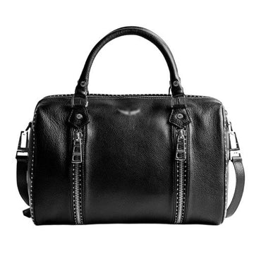 Sac porté main format moyen – détails métallisés