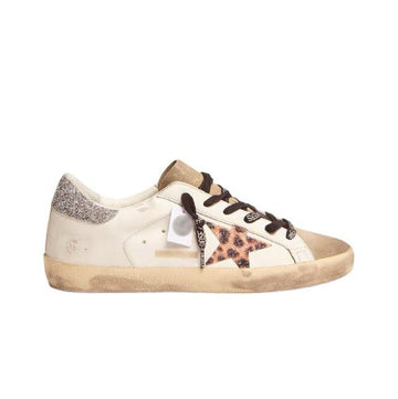 Baskets basses premium – motif animal & cristaux